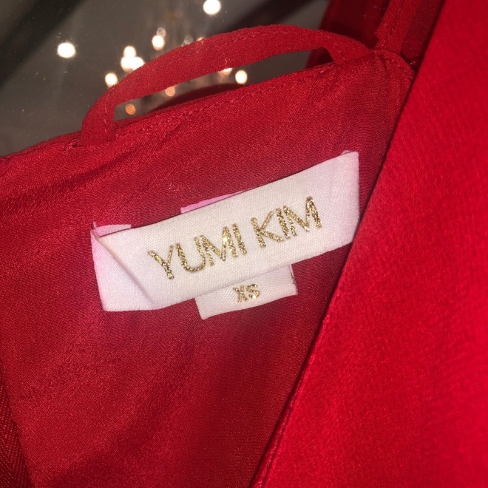 Yumi Kim Addicted to Love Mini Red Dress XS - Picture 4 of 4